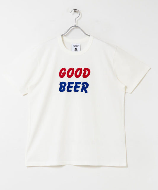 TACOMA FUJI RECORDS GOOD BEER 字母印花 T恤