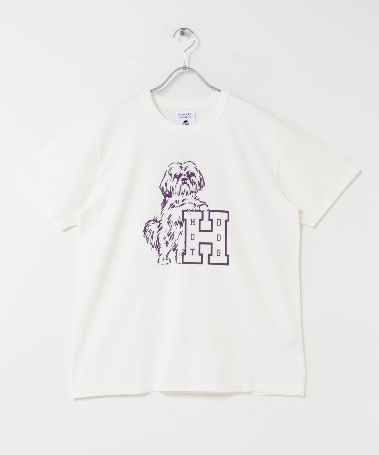 TACOMA FUJI RECORDS HOT DOG VNTG LOGO印花 T恤