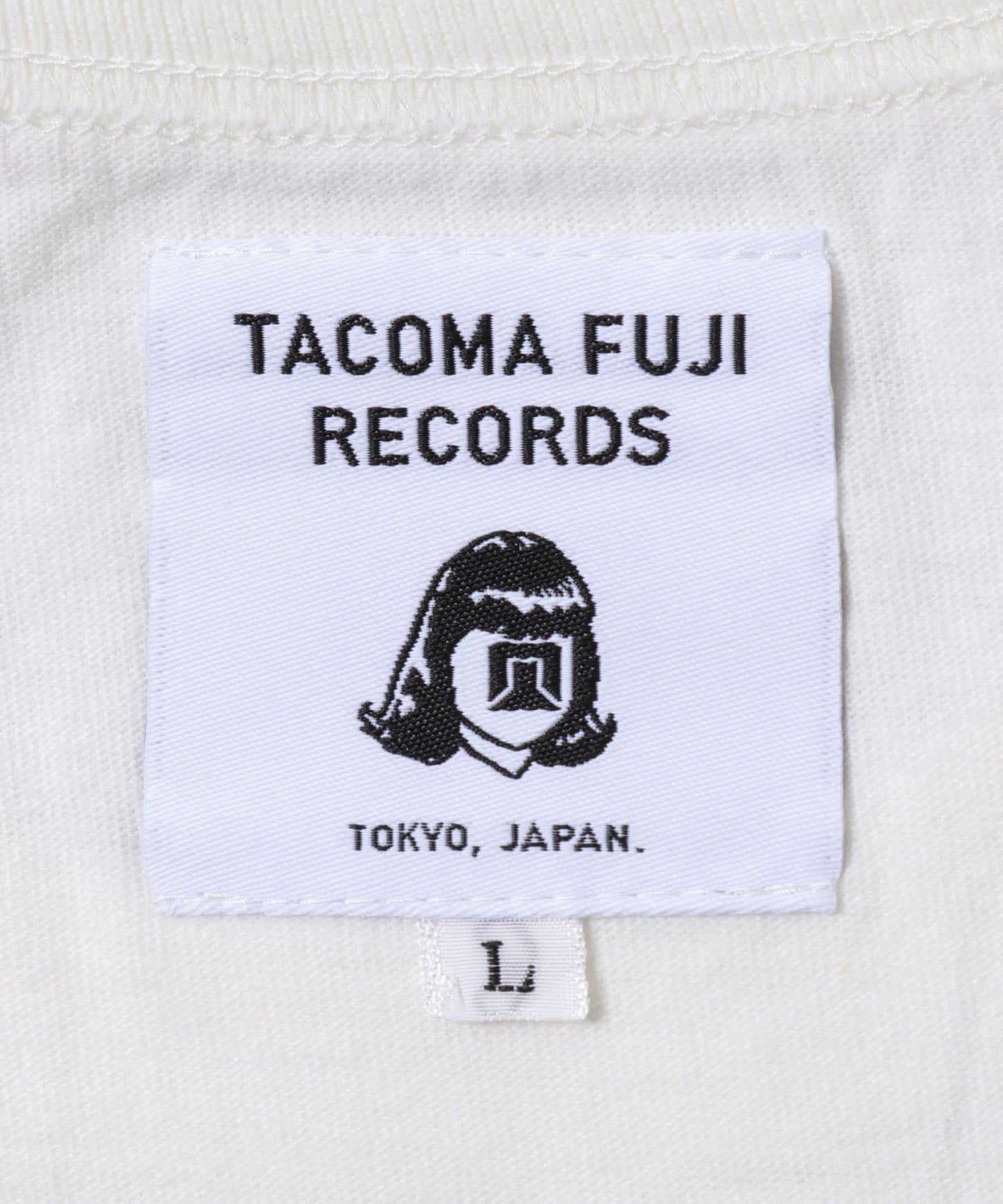 TACOMA FUJI RECORDS GOOD BEER 字母印花 T恤