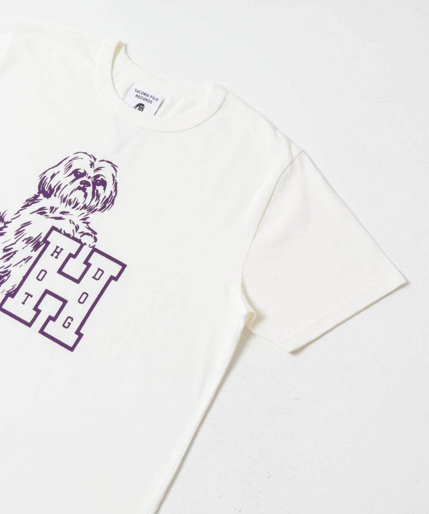 TACOMA FUJI RECORDS HOT DOG VNTG LOGO印花 T恤