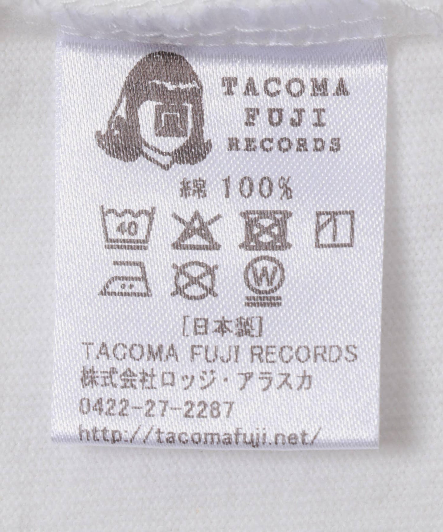 TACOMA FUJI RECORDS HOT DOG VNTG LOGO印花 T恤