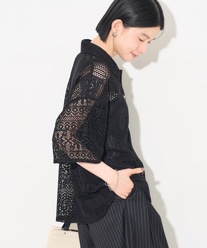 蕾絲襯衫