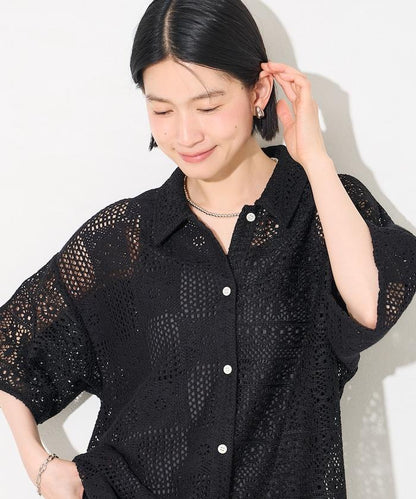 蕾絲襯衫