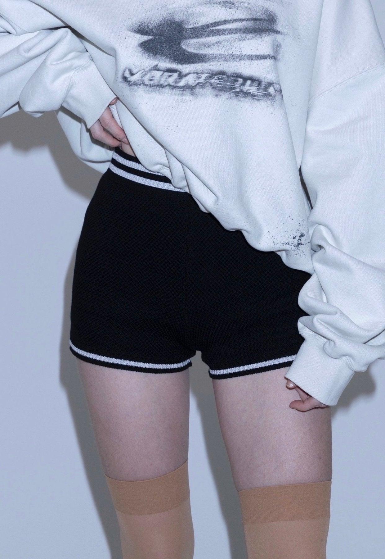 Cashmere knit 羊絨針織短褲