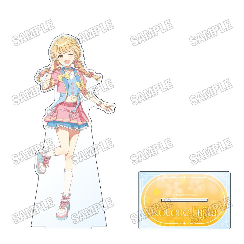 學園アイドルマスター（學園偶像大師） 描き下ろし系列 藤田ことね 亞克力立牌 BIG LL 櫻色ver. 3款