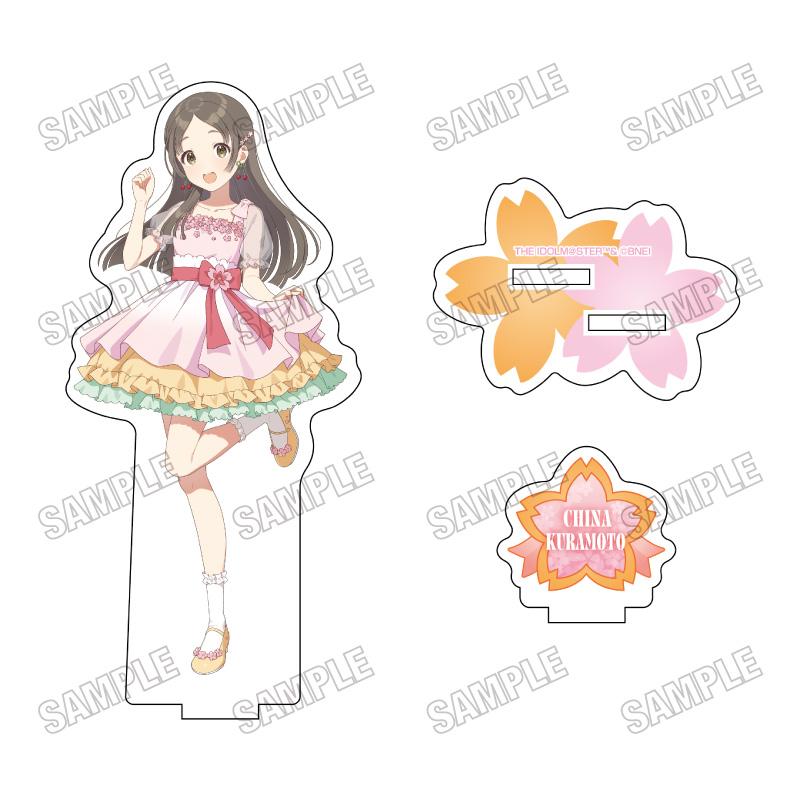學園アイドルマスター（學園偶像大師） 倉本千奈 亞克力立牌 サクライロver. 7號
