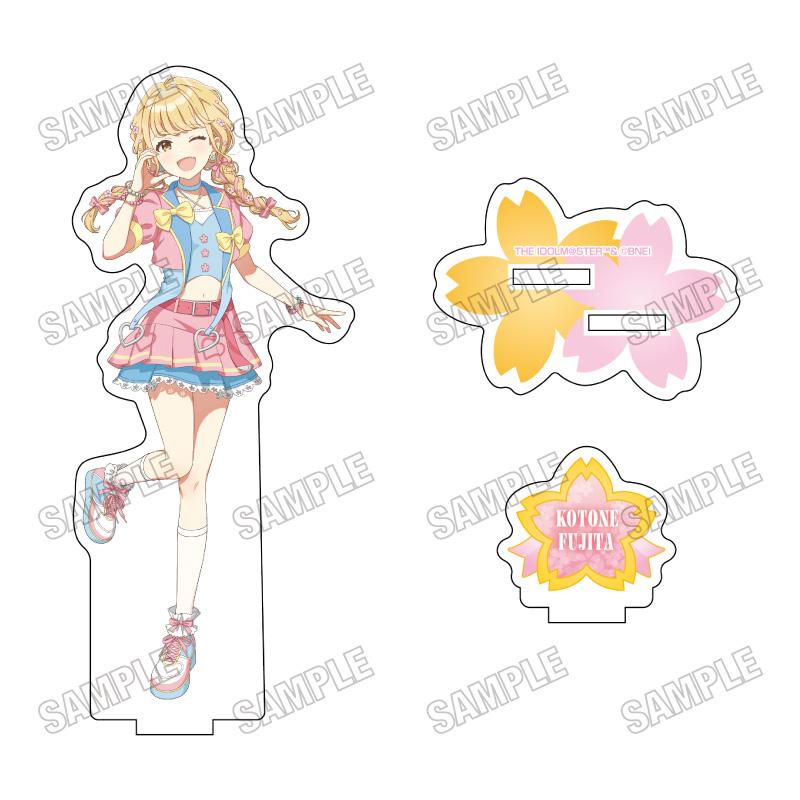 學園アイドルマスター（學園偶像大師） 藤田ことね 亞克力立牌 3 {サクライロver.}