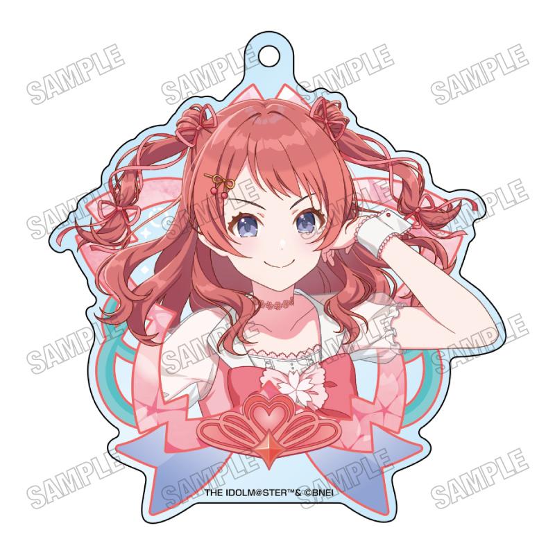 學園アイドルマスター（學園偶像大師） 繪製系列 花海咲季 亞克力鑰匙扣 サクライロver. 1款