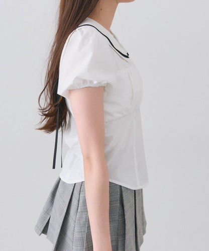 娃娃風水手領襯衫