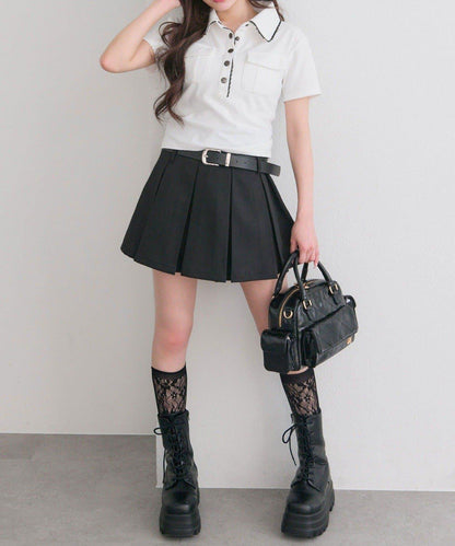 OLIVE des OLIVE 軍事風襯衫