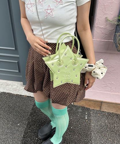 HELLO.SANFRANCISCO/ハローサンフランシスコ 星星鉚釘單肩包