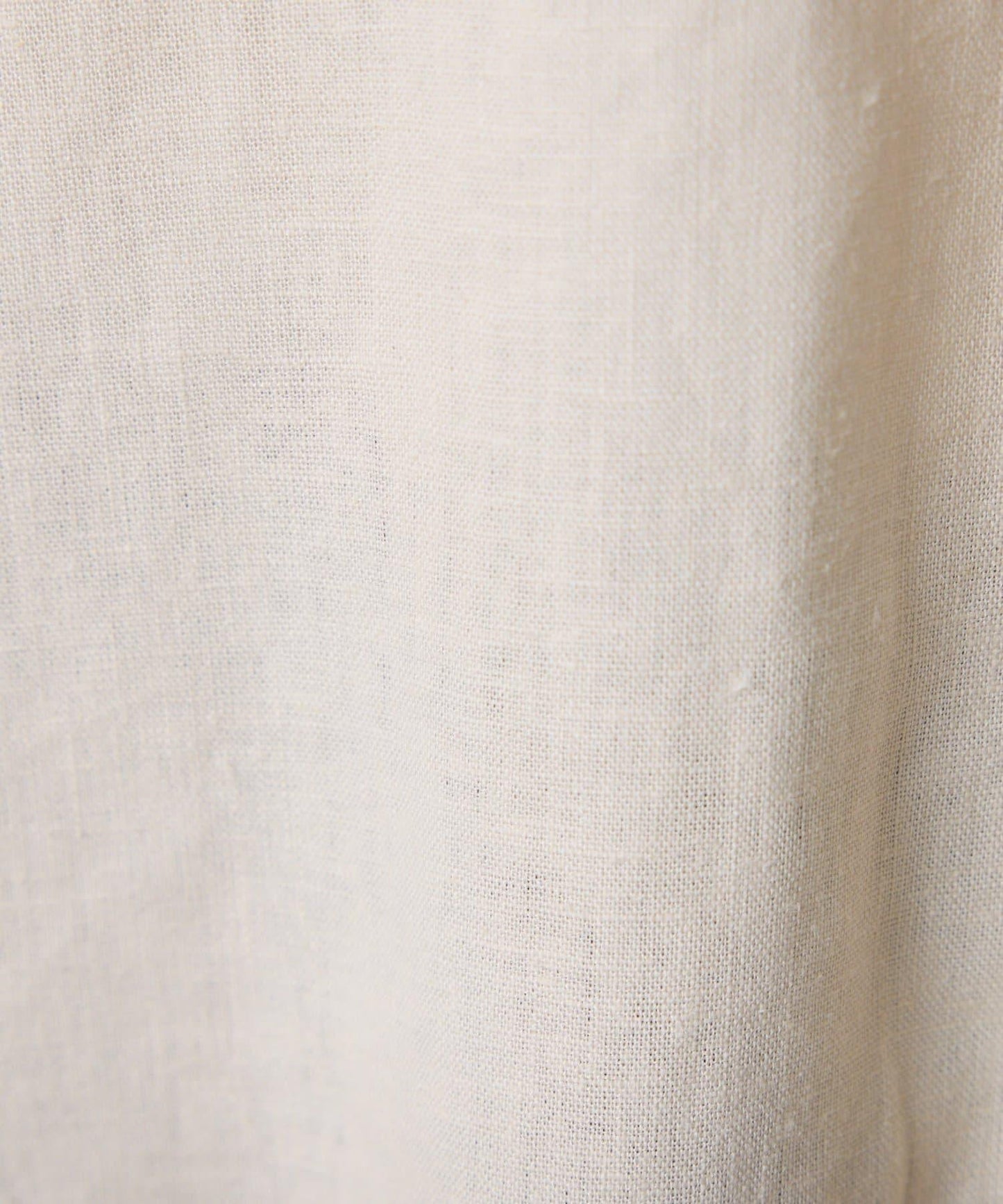清爽麻混 抽繩設計 休閒 blouse 上衣