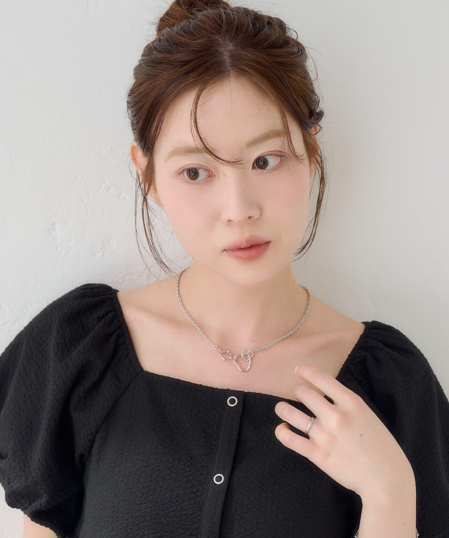fiw. 心形鏈條項鍊