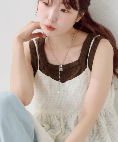 fiw. 花朵裝飾項鍊