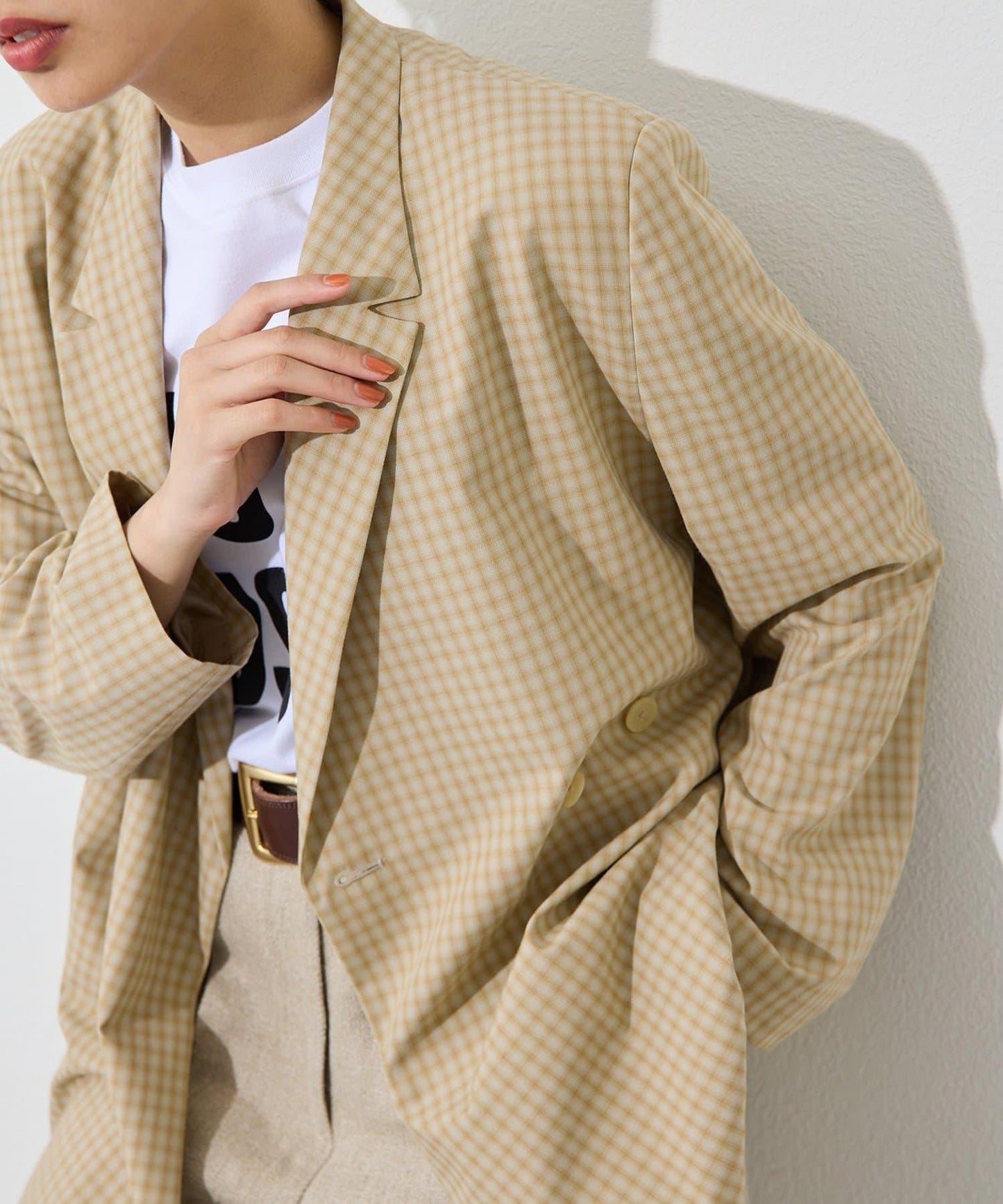 格紋設計 夾克