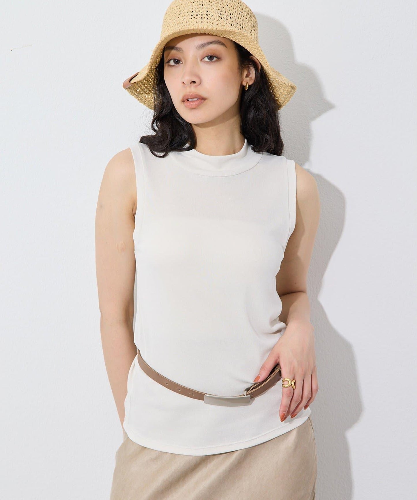 菲布里爾 立領 套頭上衣