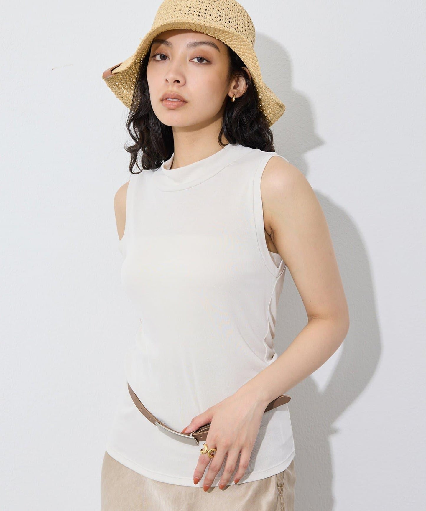 菲布里爾 立領 套頭上衣