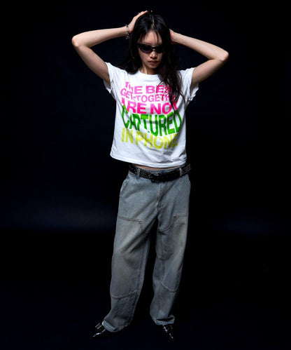 文字印花 TEE T恤
