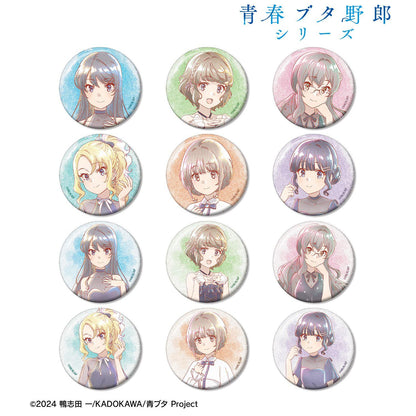 青春ブタ野郎シリーズ（青春豬頭少年） 原創繪製 星空禮服ver. 亮片徽章 Ani-Art aqua label 完整套裝BOX 12包入