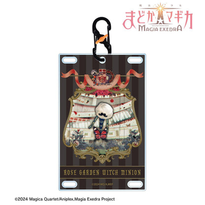 魔法少女小圓（魔法少女小圓） Magia Exedra系列 薔薇園の魔女の手下 帶登山扣卡片式亞克力鑰匙扣