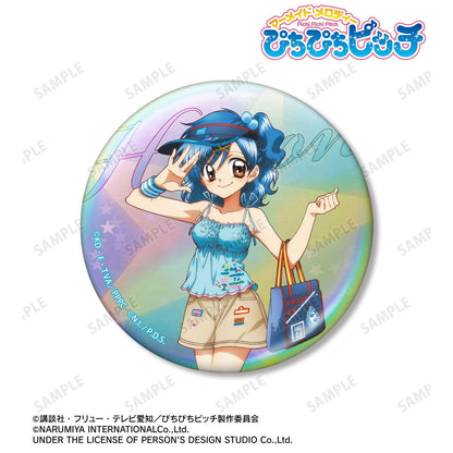 《人魚的旋律》（人魚的旋律） ANGEL BLUE聯名 新繪製 寶生波音 75mm極光徽章 ver.A