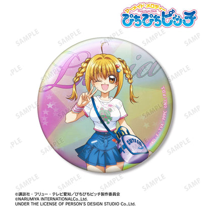 《人魚的旋律》 ANGEL BLUE聯名 新繪 七海るちあ 75mm幻彩徽章 A款