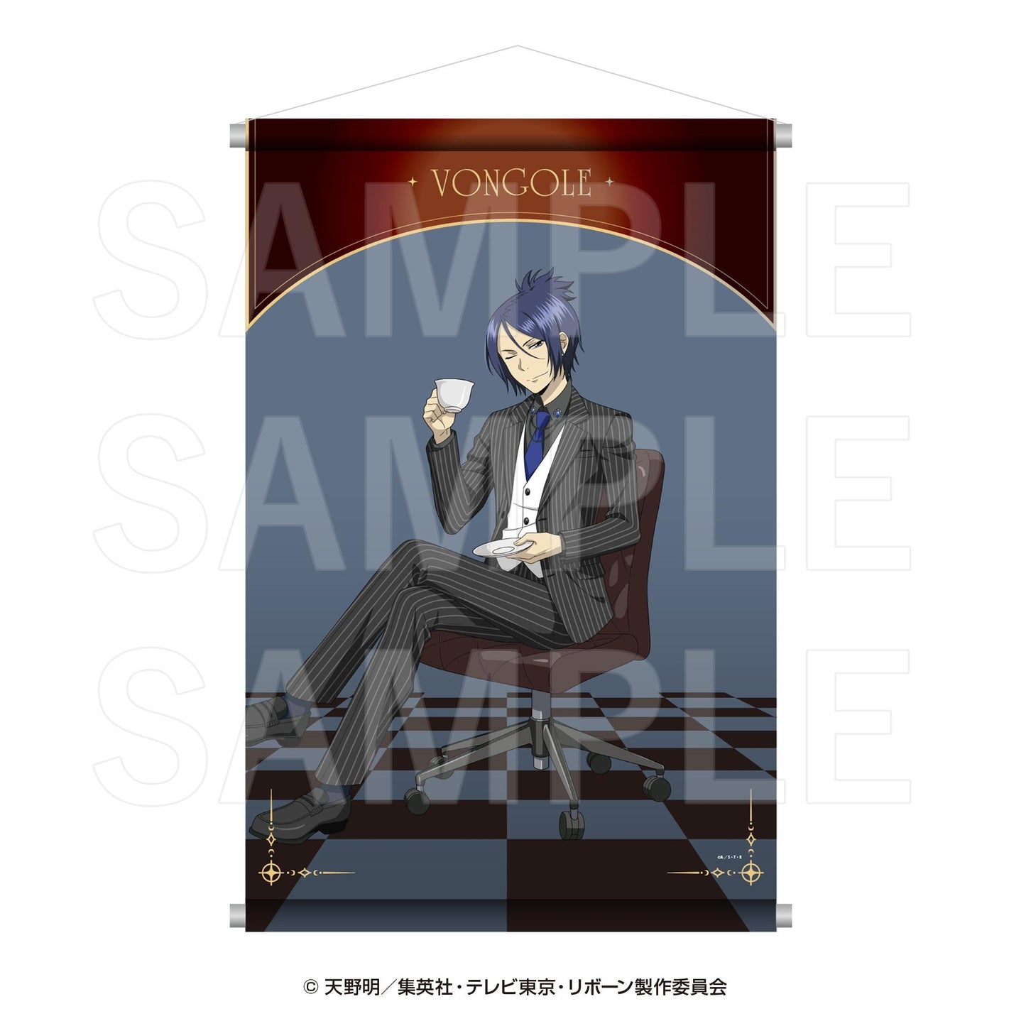 《家庭教師HITMAN REBORN!》（家庭教師REBORN） 六道骸 B2掛軸