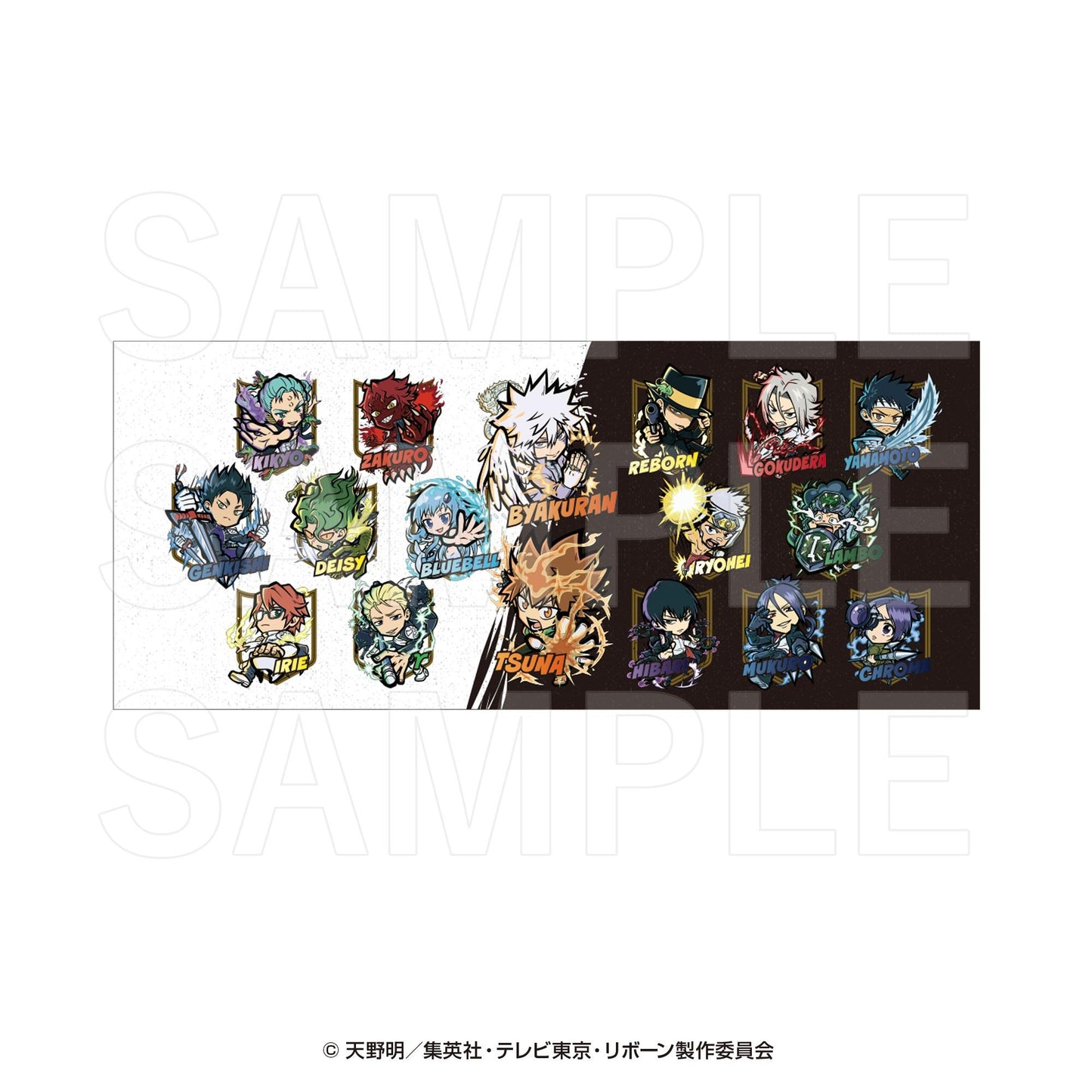 《家庭教師HITMAN REBORN!》（家庭教師HITMAN REBORN!） E Toon系列 第二彈 面巾
