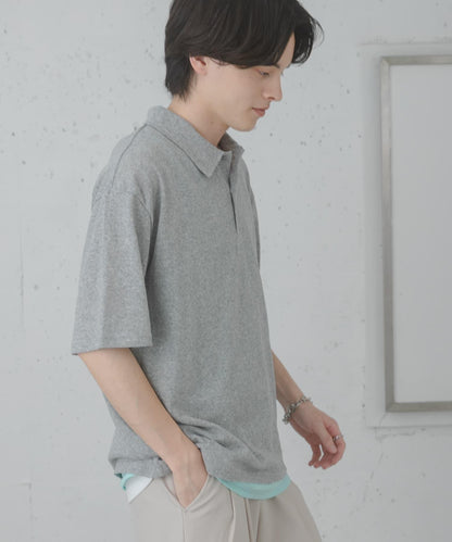 清爽觸感 背心套裝 Polo衫