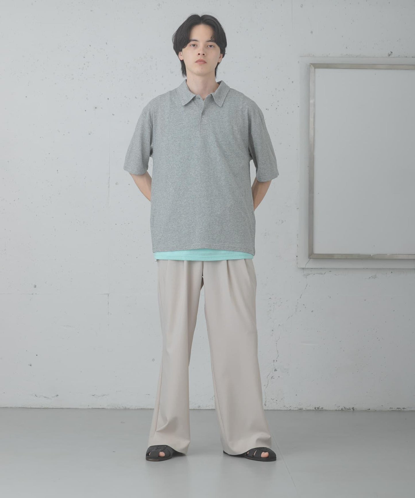 清爽觸感 背心套裝 Polo衫