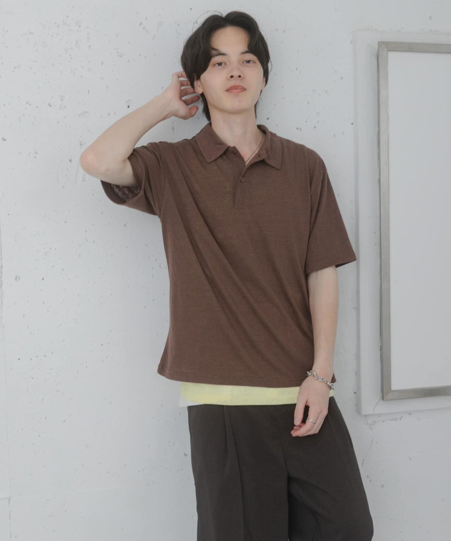 清爽觸感 背心套裝 Polo衫
