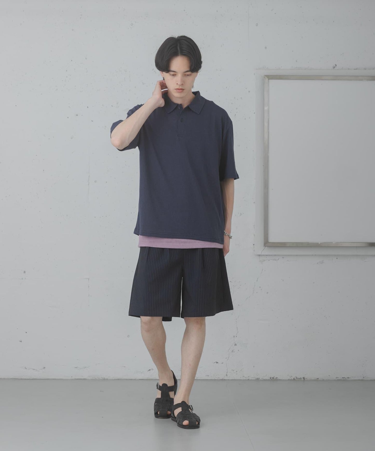 清爽觸感 背心套裝 Polo衫