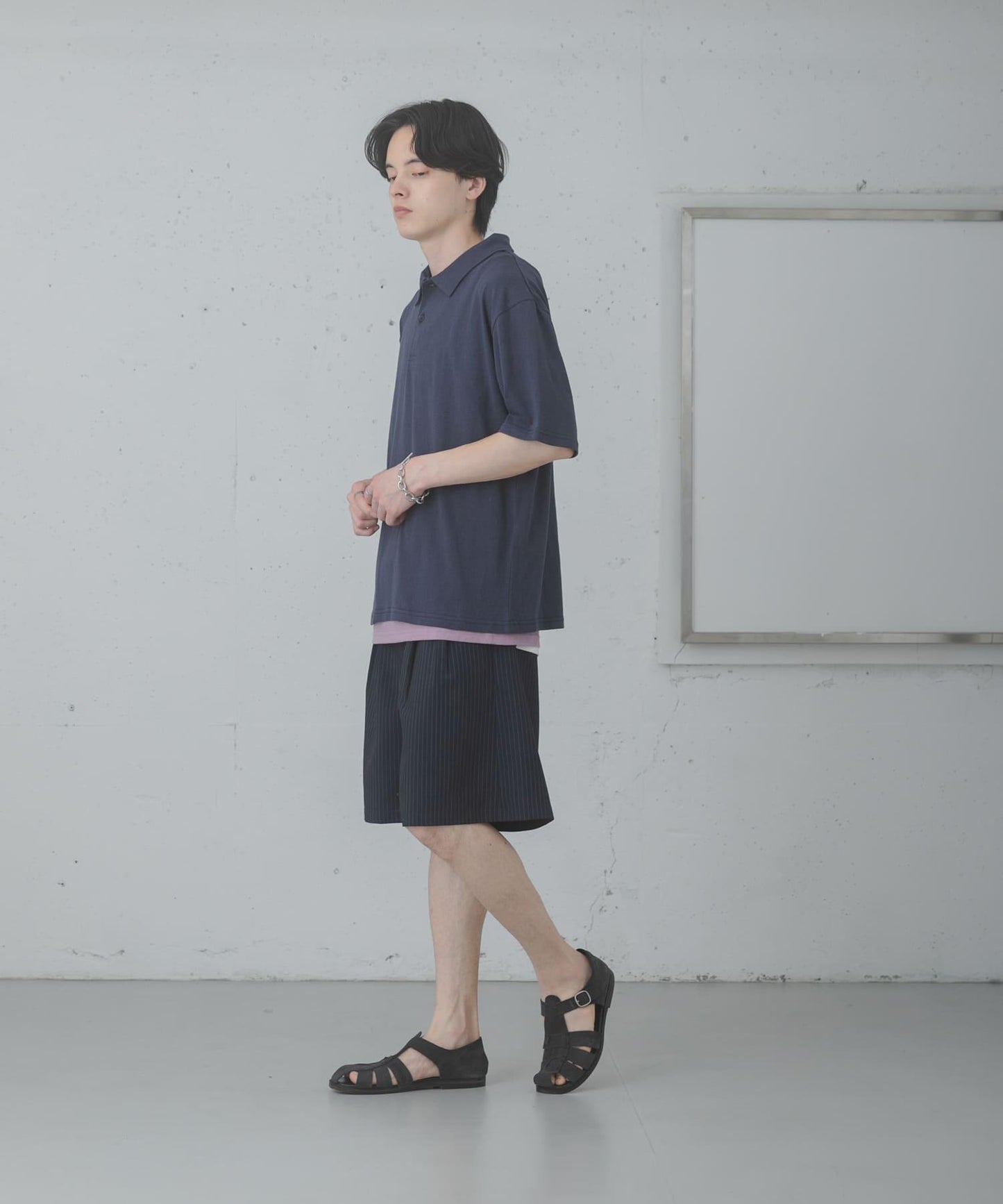 清爽觸感 背心套裝 Polo衫
