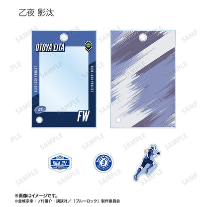 藍色監獄（藍色監獄） 戰鬥背影×雨款 全盒9包裝 配件框架亞克力掛件