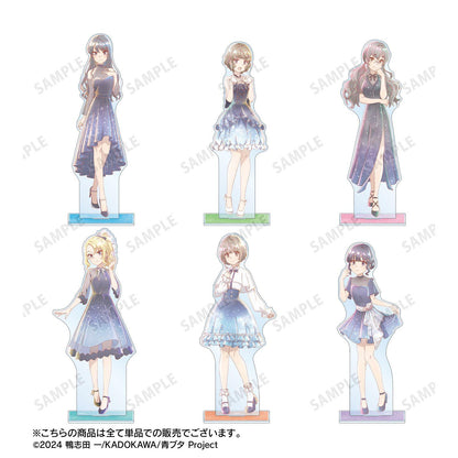 青春ブタ野郎（青春豬頭少年不會夢到兔女郎學姐） Ani-Art aqua label系列 豐浜のどか 特大亞克力立牌 新繪製 星空ドレスver.