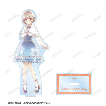 青春ブタ野郎（青春豬頭少年） Ani-Art aqua label系列 梓川花楓 大號亞克力立牌 星空ドレスver.
