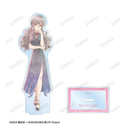 青春ブタ野郎（青春野狼不做夢） 繪製系列 雙葉理央 星空ドレスver. Ani-Art aqua label 大型亞克力立牌