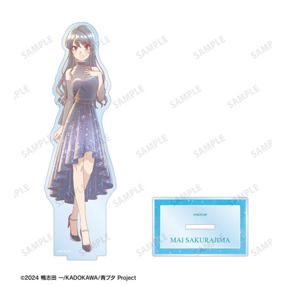 青春ブタ野郎（青春豬頭少年不會夢到） 描き下ろし 星空禮服ver. 桜島麻衣 Ani-Art aqua label 大號亞克力立牌