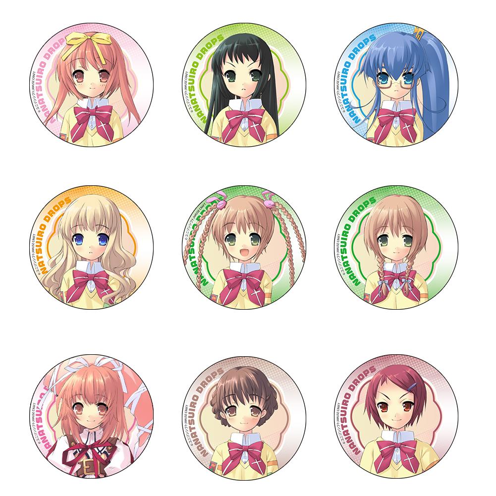 ななついろ★ドロップス（七色★Drops） 盒裝款 9個入 徽章盲盒