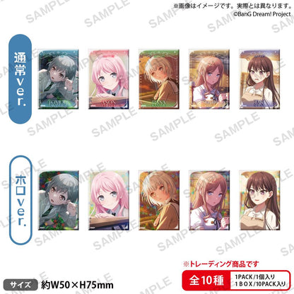 《BanG Dream!》 ガールズバンドパーティ!（少女樂團派對） 方形徽章系列 第一彈 MyGO!!!!! 徽章 完整套裝（10個裝）