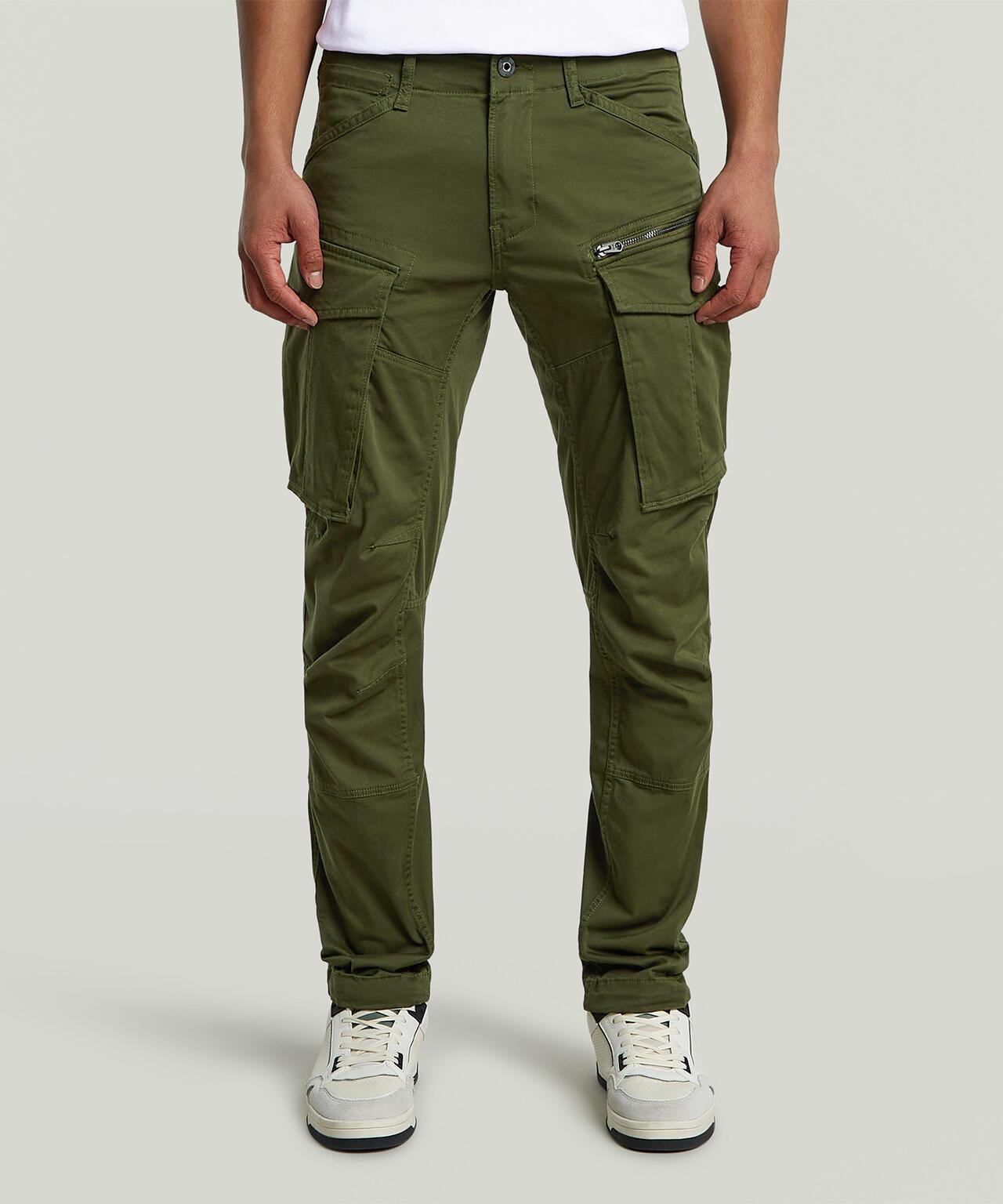 G-STAR RAW ROVIC ZIP 3D REGULAR TAPERED 錐形立體拉鍊褲