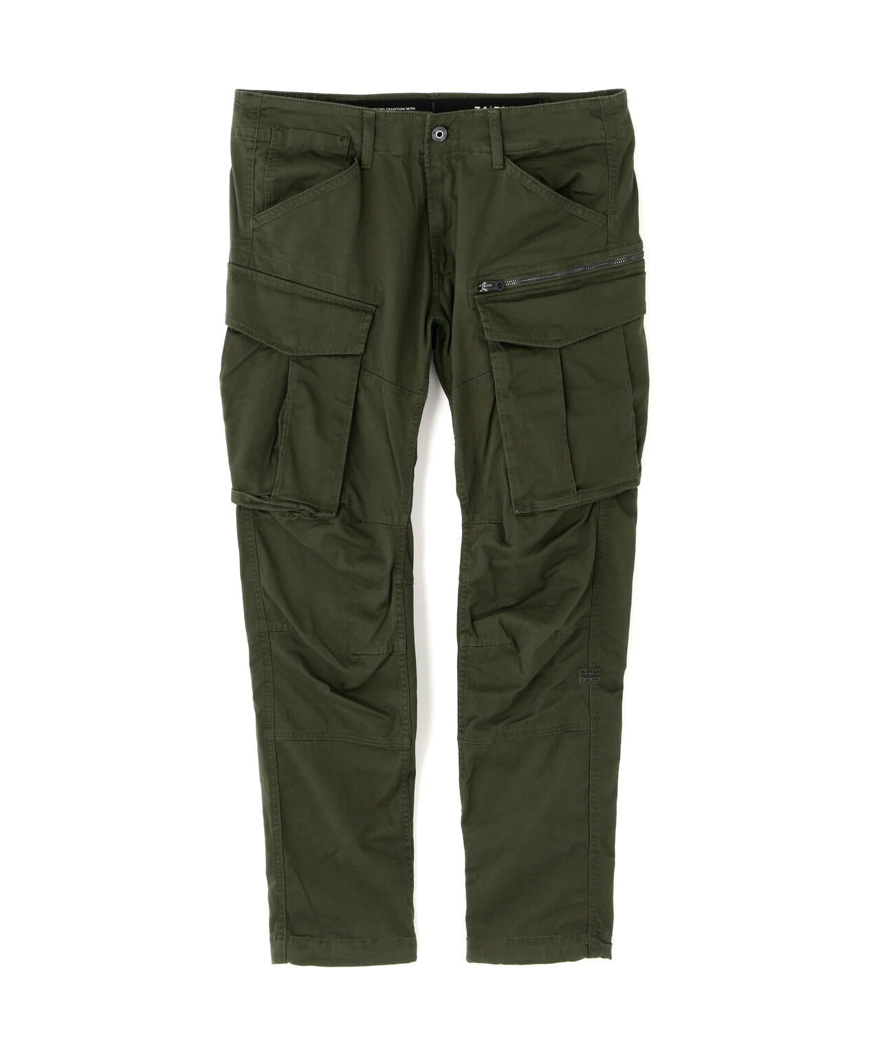 G-STAR RAW ROVIC ZIP 3D REGULAR TAPERED 錐形立體拉鍊褲