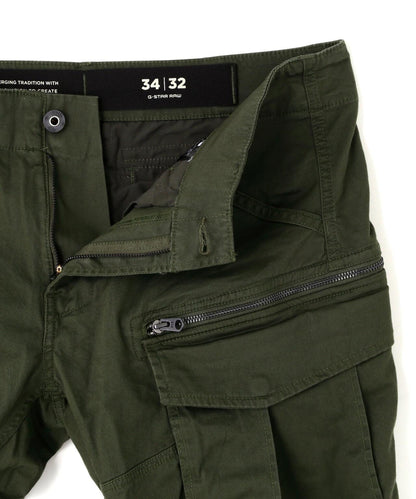 G-STAR RAW ROVIC ZIP 3D REGULAR TAPERED 錐形立體拉鍊褲