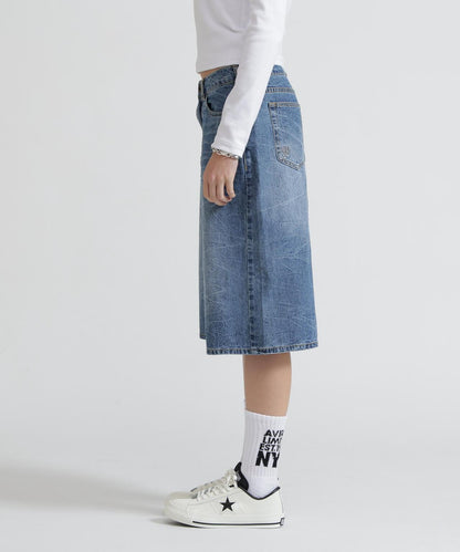 BERMUDA HALF DENIM PANTS 牛仔短褲