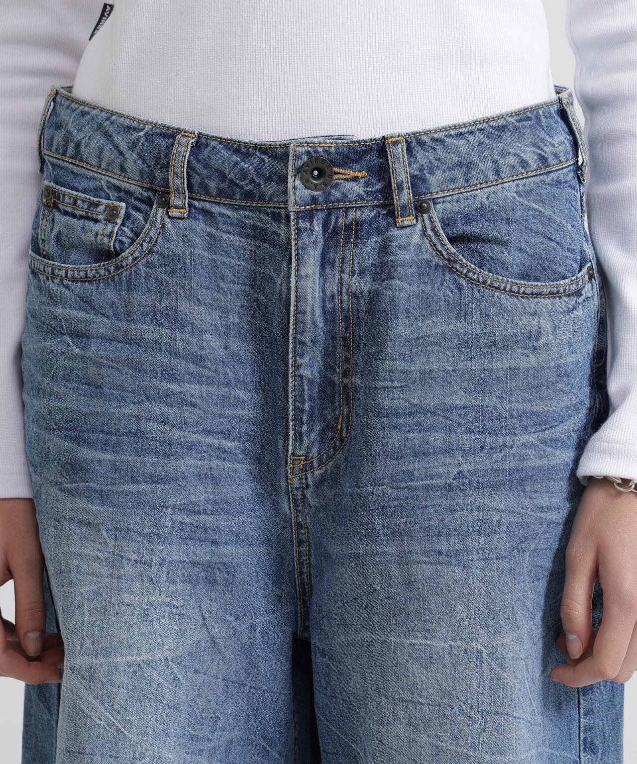 BERMUDA HALF DENIM PANTS 牛仔短褲