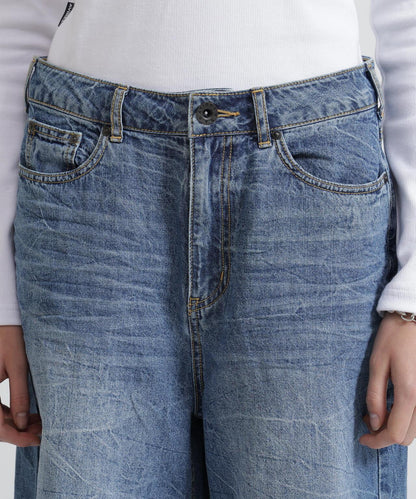 BERMUDA HALF DENIM PANTS 牛仔短褲