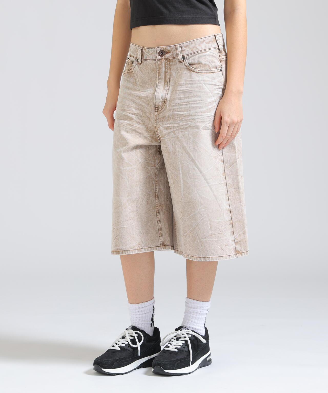 BERMUDA HALF DENIM PANTS 牛仔短褲