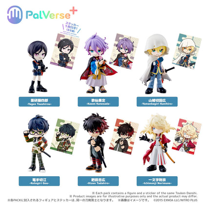 刀剣亂舞ONLINE（刀劍亂舞ONLINE） PalVerse+系列 第二彈 完整套裝盒 6件入