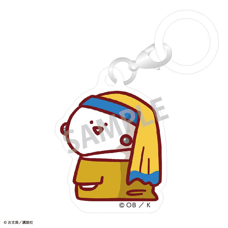 《文具醬》 名畫系列 盲盒標識鑰匙扣 6個裝BOX