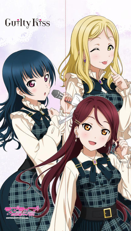 ラブライブ！サンシャイン!!（學園偶像計劃Sunshine!!） Guilty Kiss 掛畫門簾 多功能款